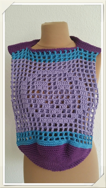 Das Einkaufsnetz für meine Mutter als kleines Geschenk zum Muttertag. Wie immer eine super Anleitung.