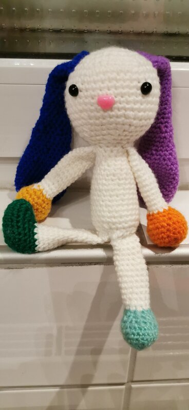 kleiner Hasi Häkelanleitung