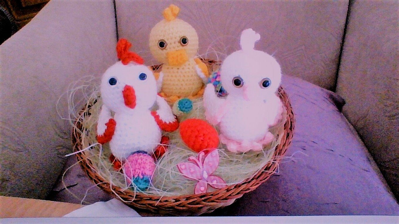 Easter Chicklet and Ducklings - Amigurumi Crochet Pattern