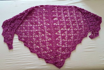 Aus BFL-Seide-Mischung von Ullis Wollzauber