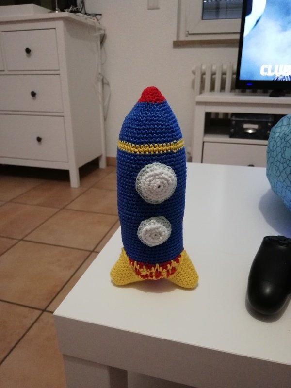 Häkelanleitung Rakete