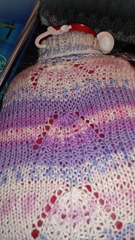 Hot Water Bottle Cover „Molly“, onesize, knitting pattern