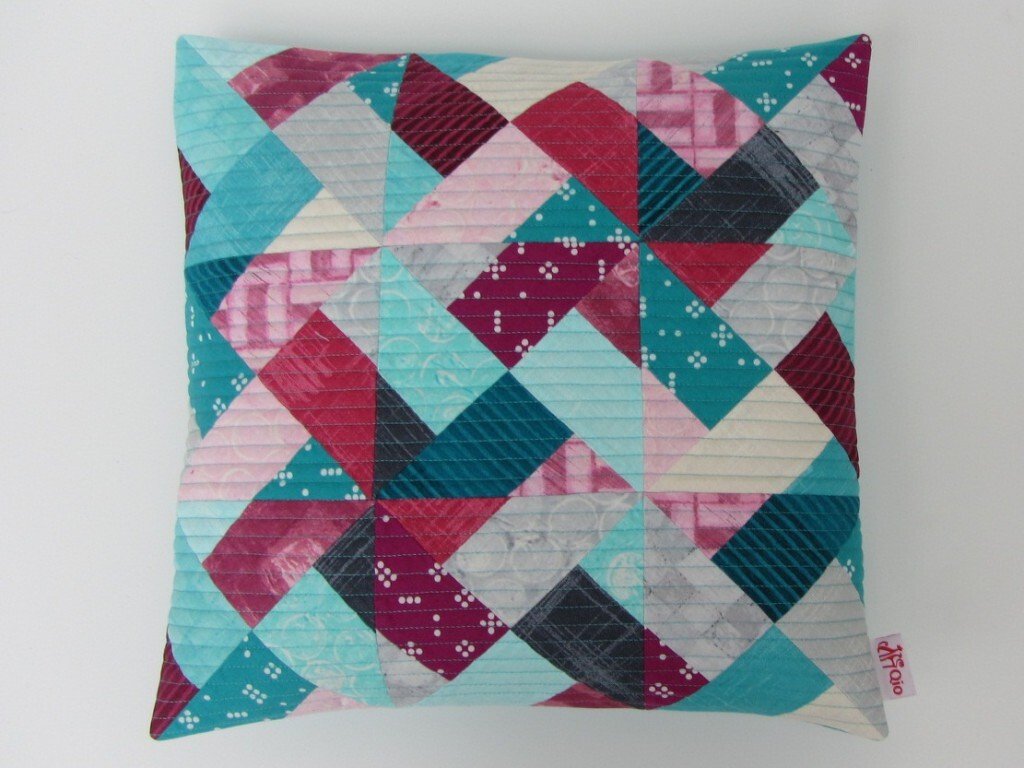 Nähanleitung Whirly - Patchwork Quilt