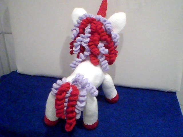 Häkelanleitung Einhorn