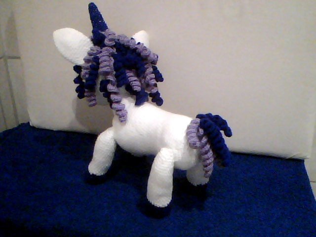 Häkelanleitung Einhorn