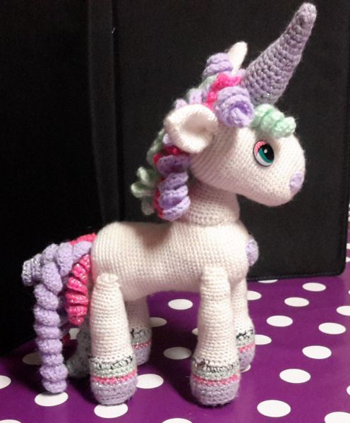 Häkelanleitung Einhorn