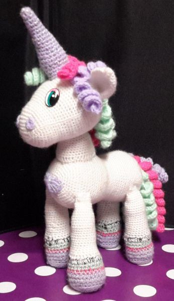 Häkelanleitung Einhorn