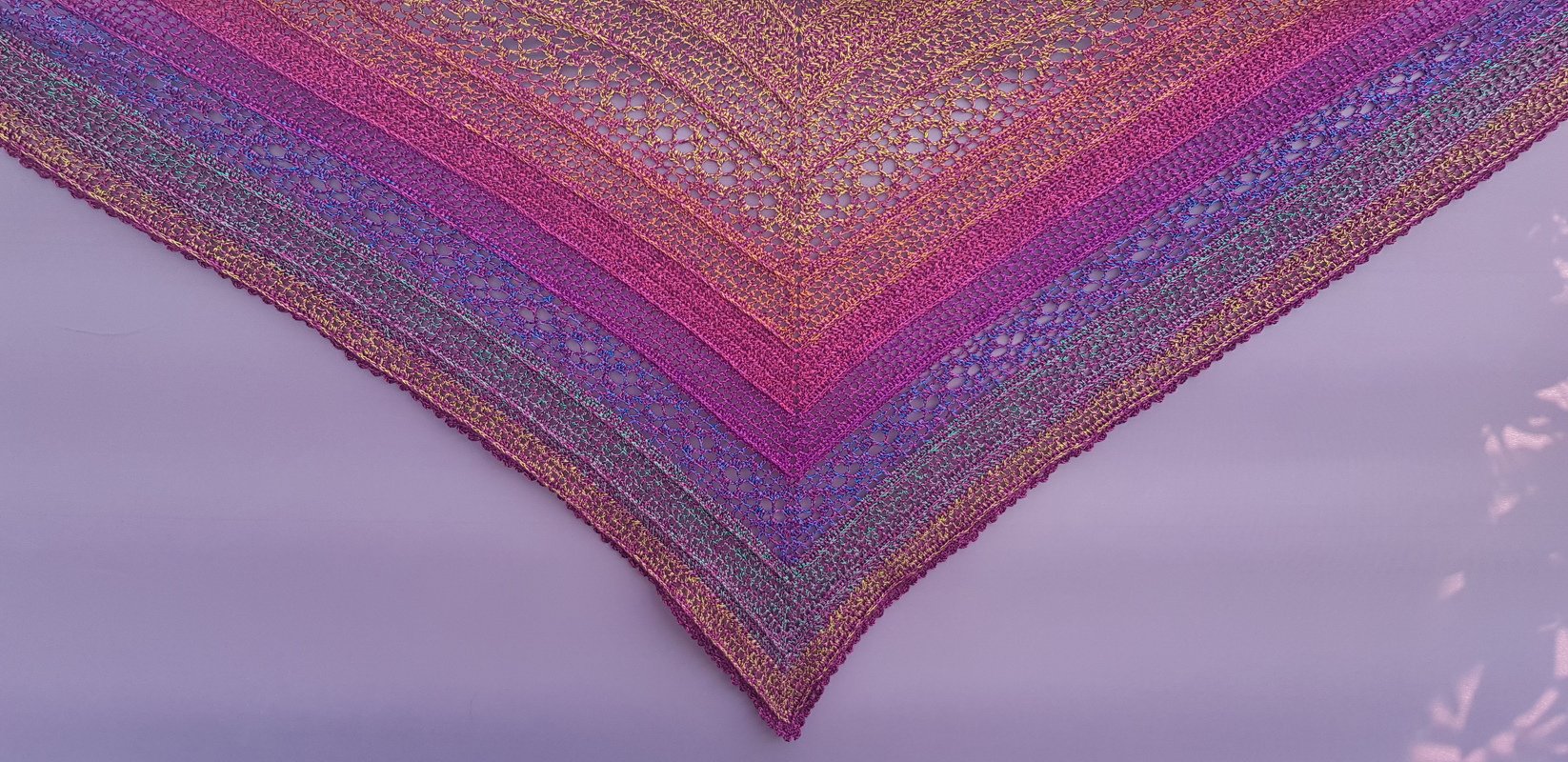 Dreieckstuch "Magic Sea Flower"