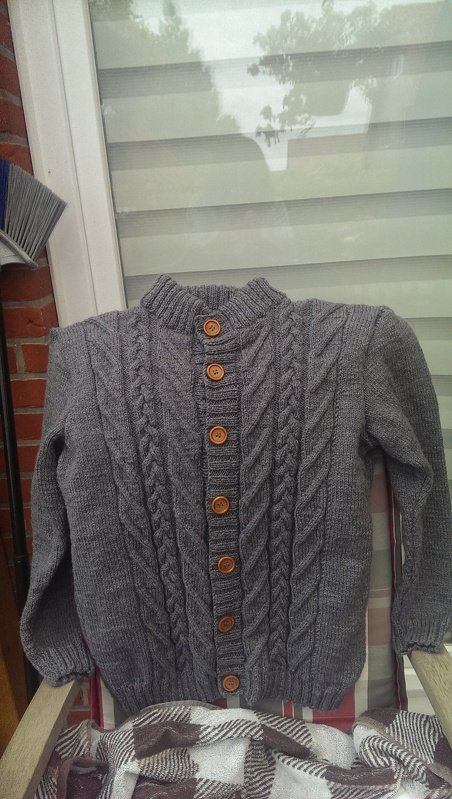 Strickanleitung Herrenjacke "Sporty" 757144