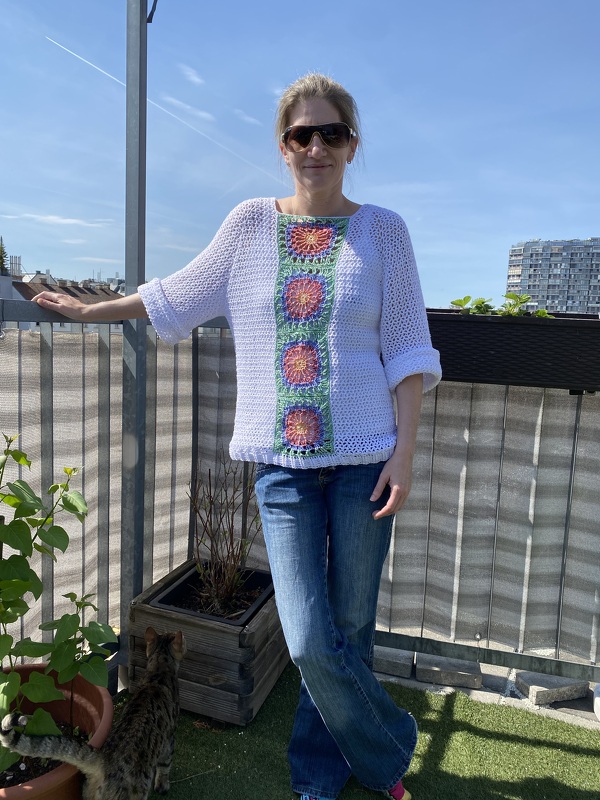 Granny-Summer-Shirt (Oversize S/M und L/XL)