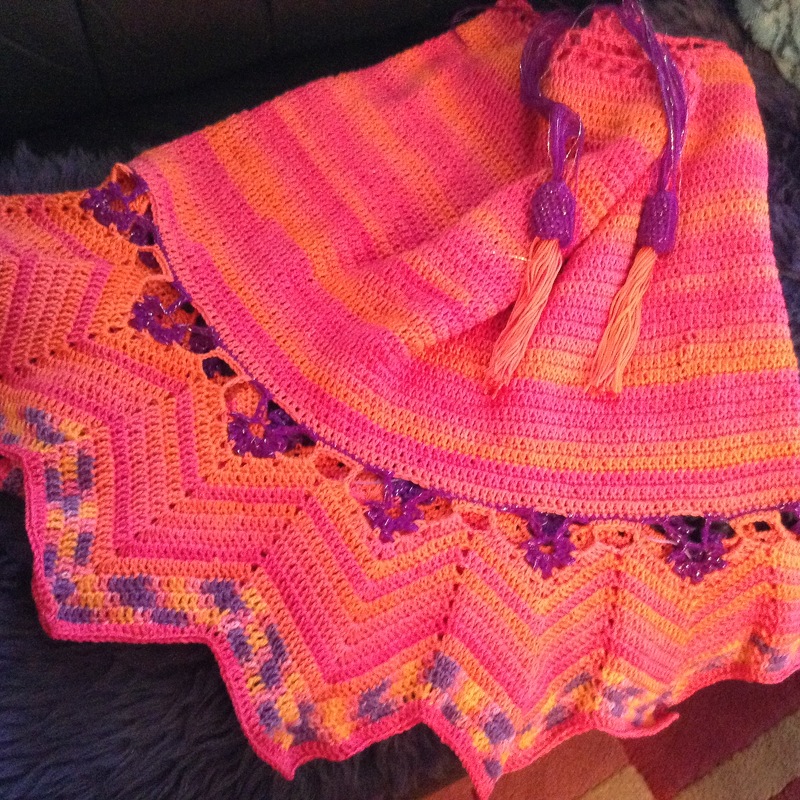 sommerlicher Kleeblatt Sternenrock