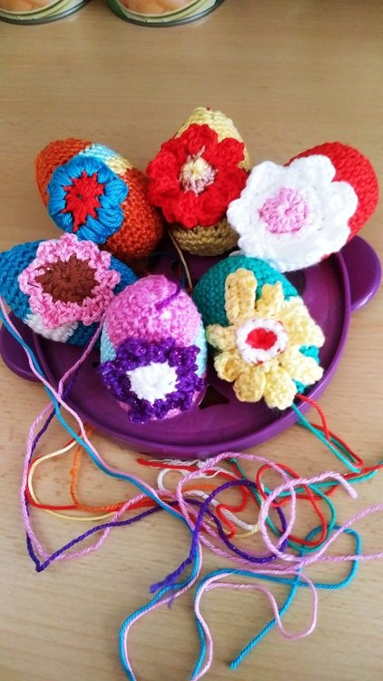 Häkelanleitung Crochet-Eggs