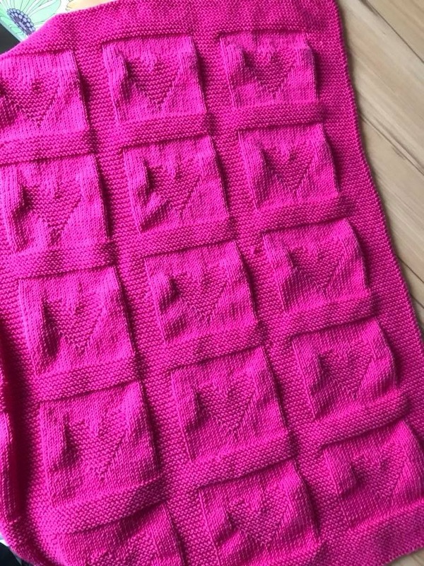 Strickanleitung Babydecke