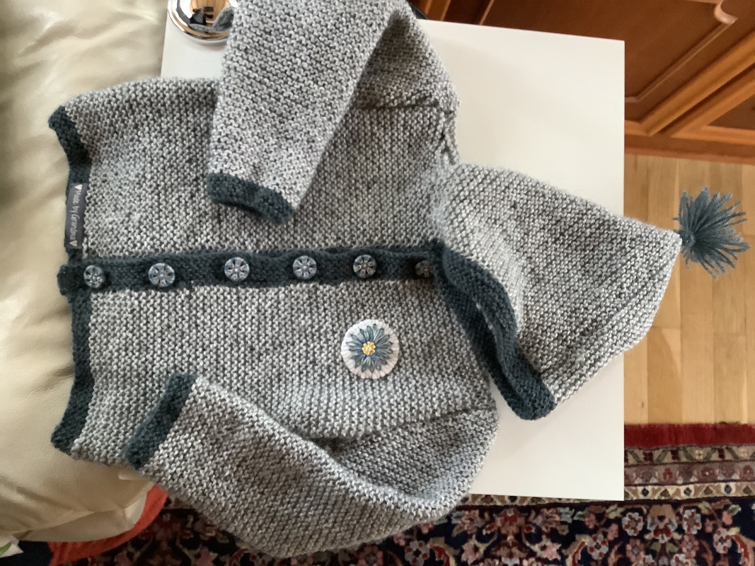 Strickanleitung Kindertrachtenjacke &quot;Tweed &amp; Trachtenwolle&quot; 757129