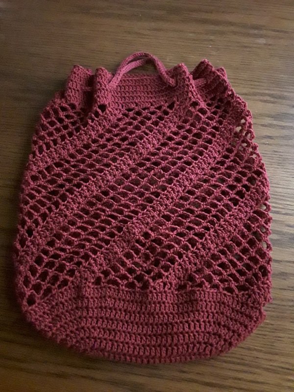 Häkelanleitung Einkaufsnetz Twist