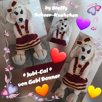 Ich habe Seppi in Seppina verwandelt, in dem ich den unteren Teil der Hose in ein Kleidchen verwandelt habe. Eine super tolle Anleitung, die ganz viel Spaß gemacht hat zu häkeln