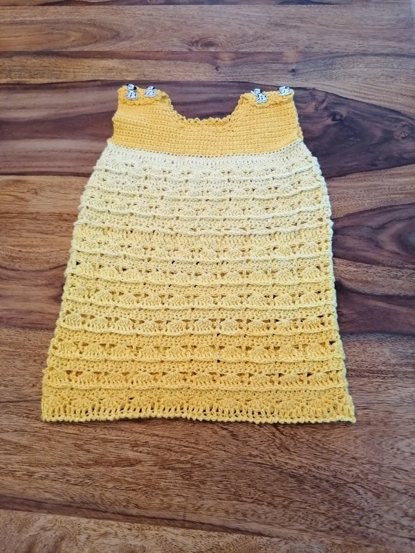 Häkelanleitung Mädchenkleid