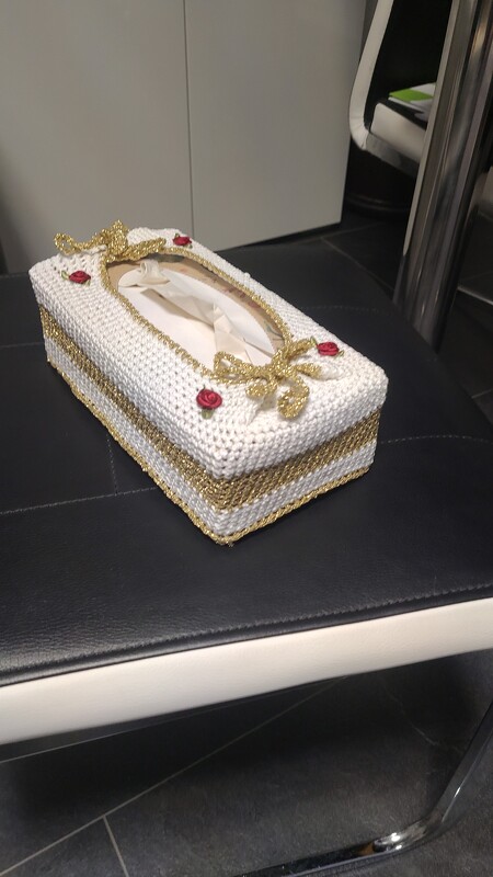 Kostenlose Häkelanleitung Hülle Kosmetiktücher