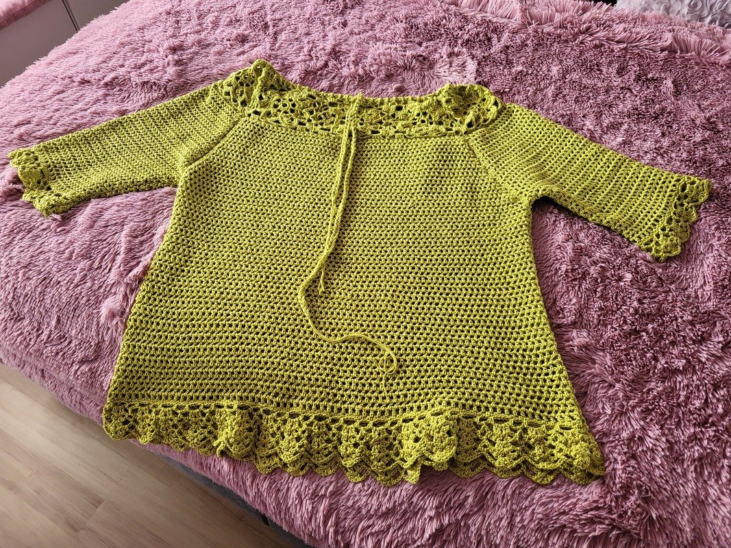 Häkelanleitung Damenpullover "Amazonas" 757272