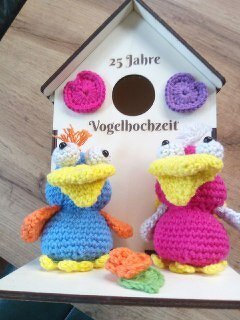 Meine 2 Piepsis als Geschenk zur Silberhochzeit meines Bruders und seiner Frau. Hat richtig viel Spaß gemacht und war alles toll erklärt!