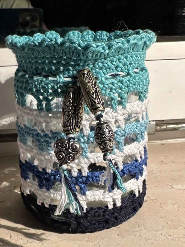 Häkelanleitung für Windlichter LICHTERSCHEIN