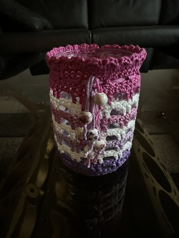 Das geht ganz schnell, und es reichen wirklich kleine Reste, klasse!