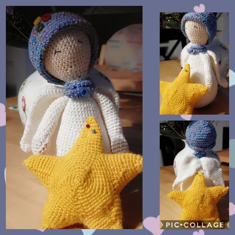 Häkelanleitung Schutzengel Bella