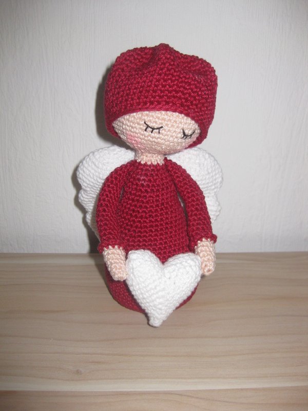 Häkelanleitung Schutzengel Bella