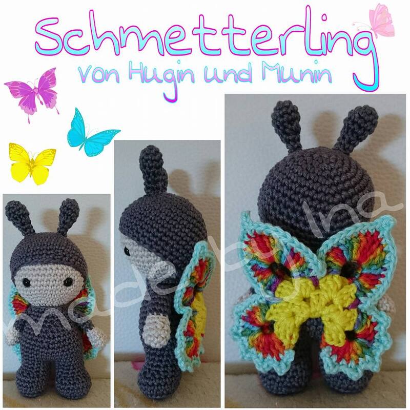 Schmetterling (Häkelanleitung)