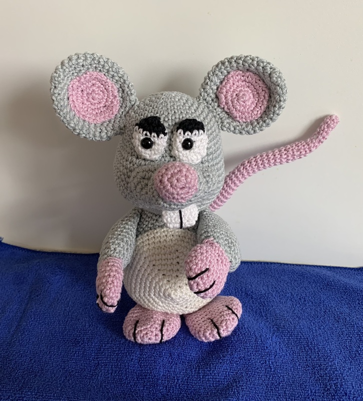 Wollmäuse - Häkelanleitung von Diana´s kleiner Häkelshop