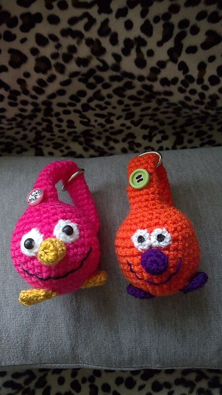 Tröpfli - Eine bezaubernde Häkelanleitung für einen Schlüsselanhänger