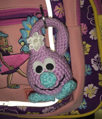 Tröpfli darf an keinem Kita Rucksack fehlen 