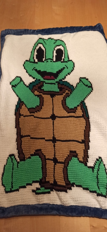 Decke für Neugeborene (Schildkröte)