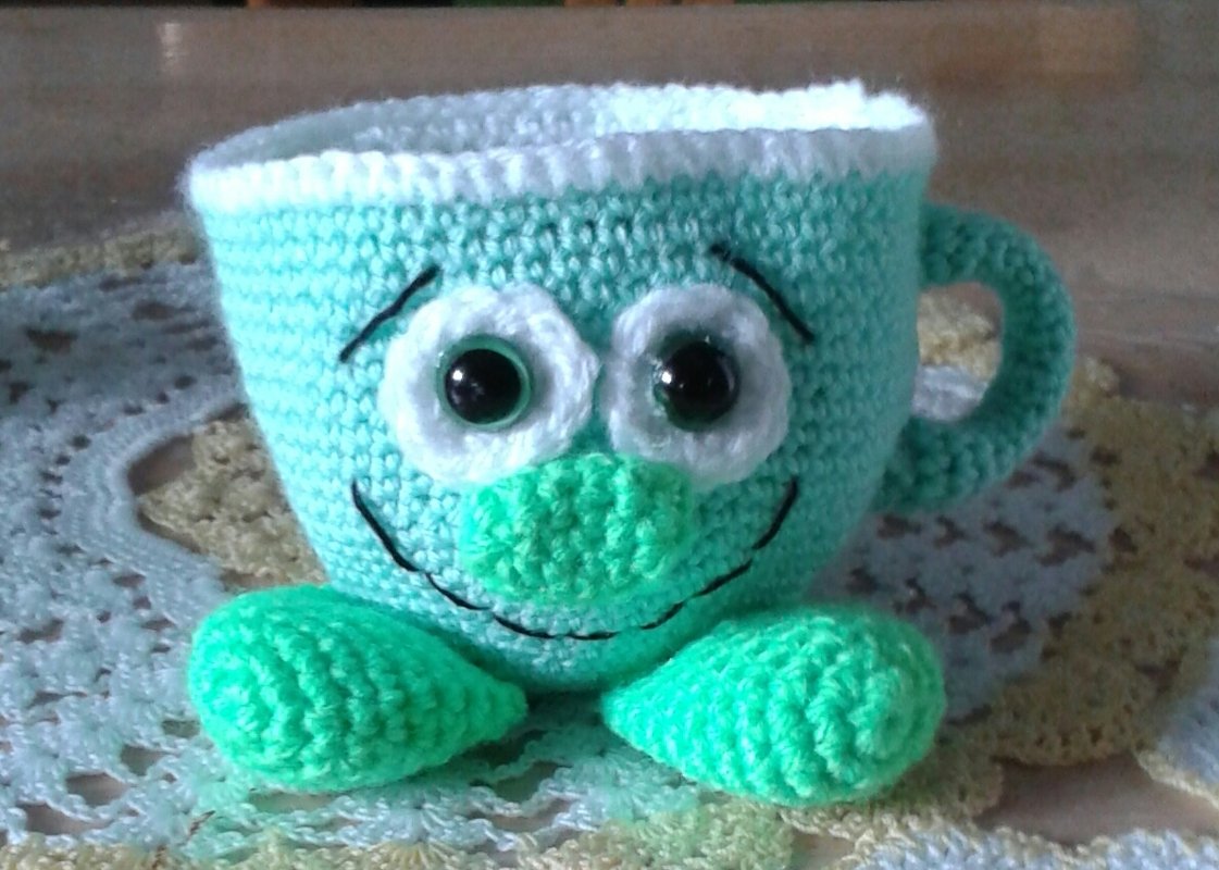 Häkelanleitung für süße Tässchen - Perfekt zum Verschenken