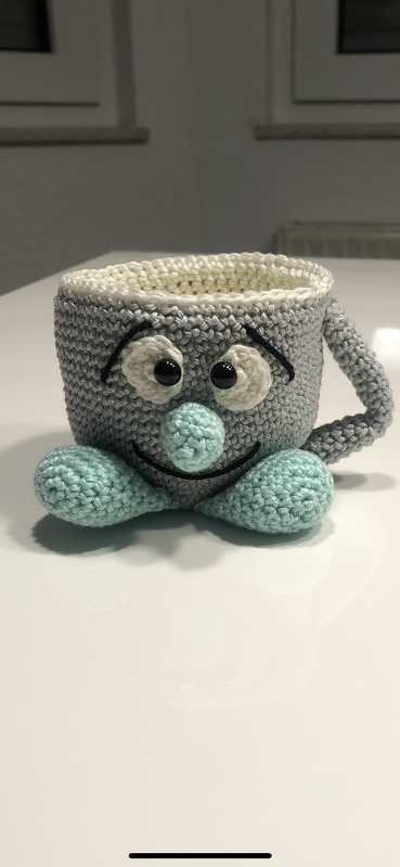 Crochet Pattern - cute cups
