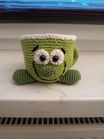 Meine erste kleine Tasse! Und sicher nicht die letzte!