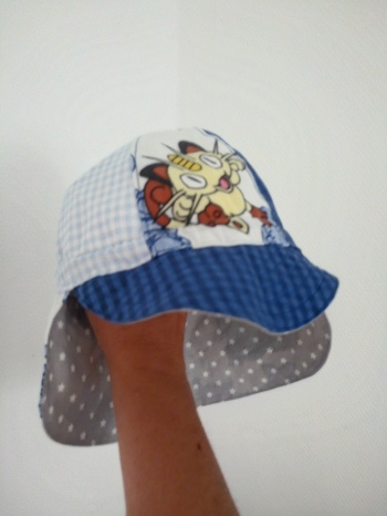 Die Anleitung ist super und so könnte ich für meinen Enkel diese Mütze nähen