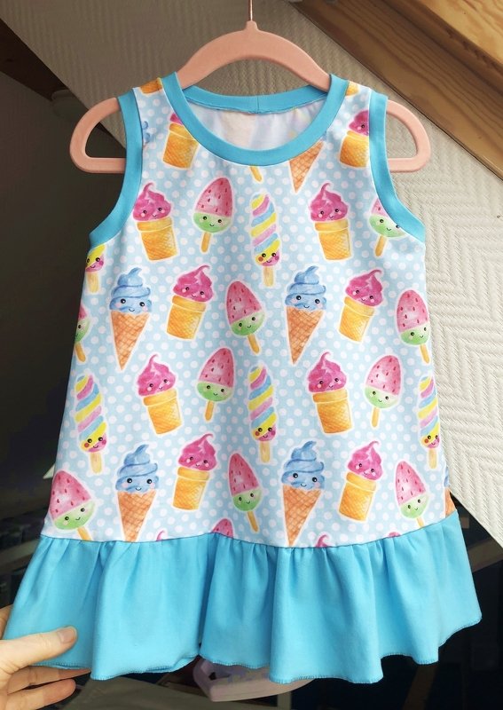 Ratz-Fatz Kinderkleid - Schnittmuster &amp; Nähanleitung