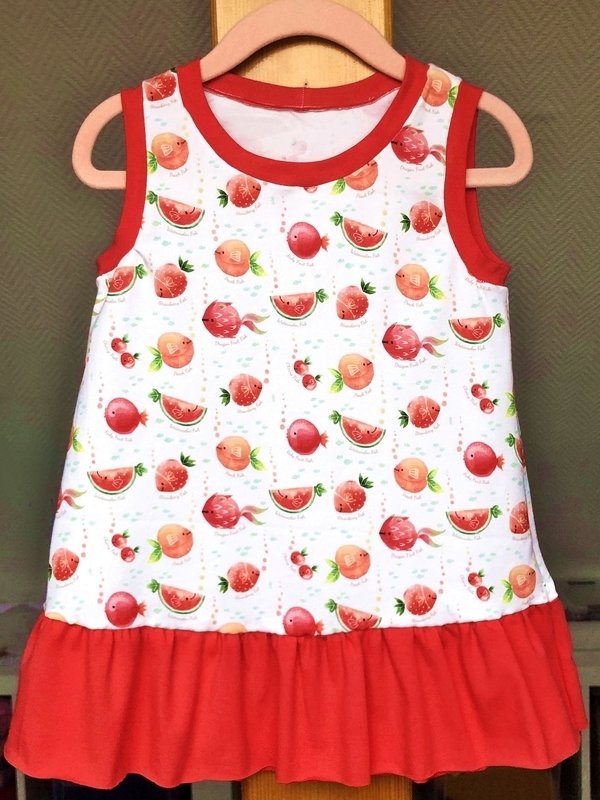 Ratz-Fatz Kinderkleid - Schnittmuster &amp; Nähanleitung