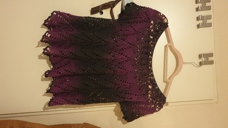 Tunika Morgensonne häkeln aus 1 Woolly Hugs Bobbel-Cotton mit Veronika Hug