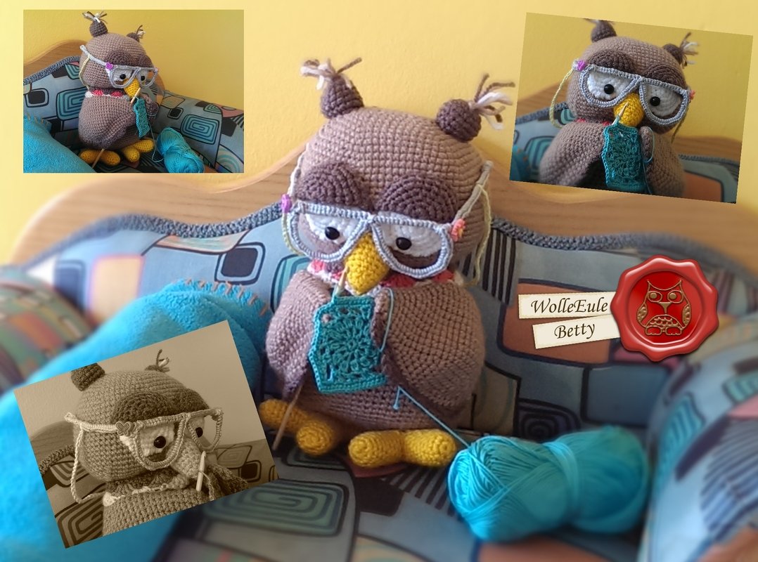 Oily - Amigurumi Eule Häkelanleitung