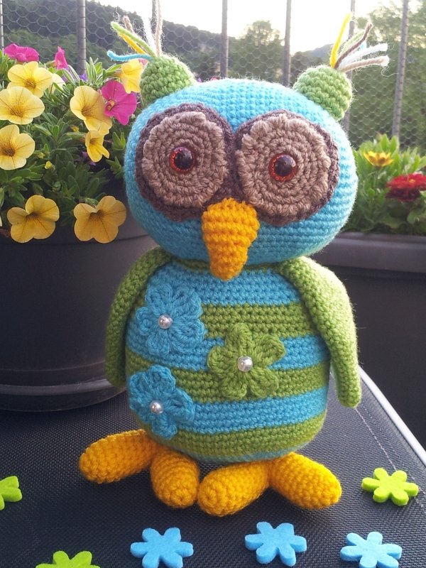 Oily - Amigurumi Eule Häkelanleitung