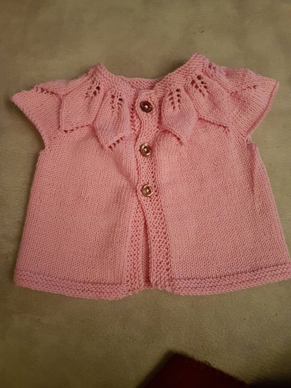 Weste RVO von oben in 3 Größen Strickanleitung