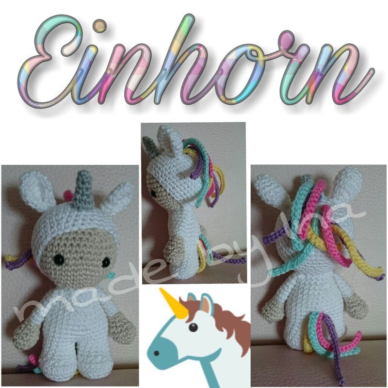 Einhorn (Häkelanleitung)