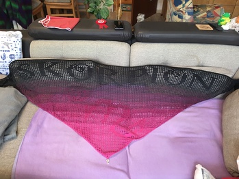 Mein Skorpiontuch! Die Vorlage war richtig toll!