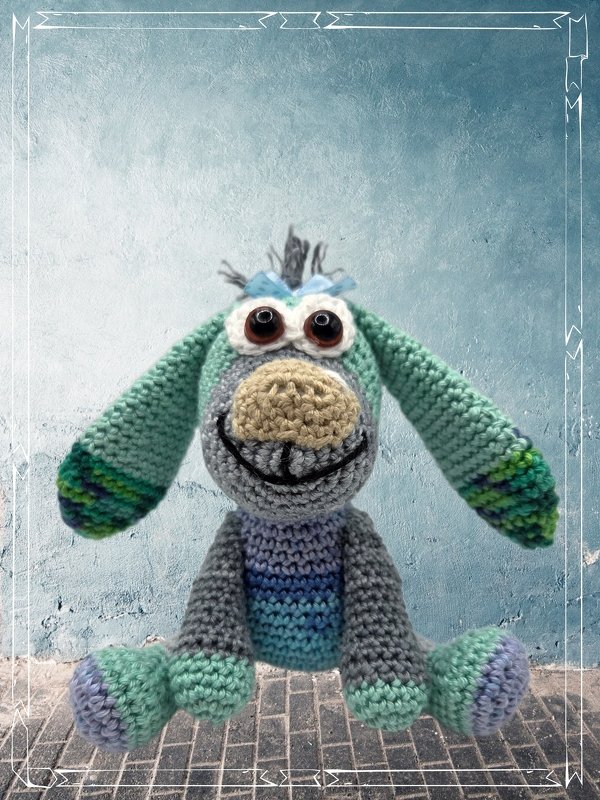 Häkelanleitung Wollrest Hunde