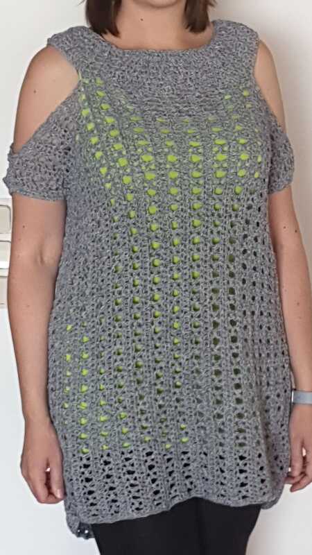 Sommer-Pulli GOOD TIME (Gr. S/M und L/XL - leicht an alle Größen anzupassen)