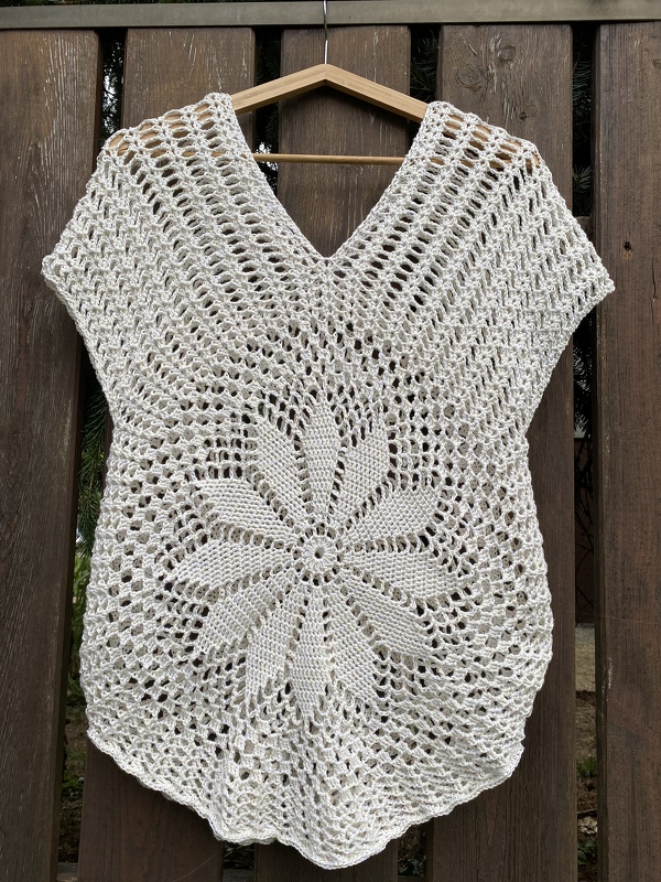 Häkelanleitung Tunika &quot;Sommer-Pastell&quot;