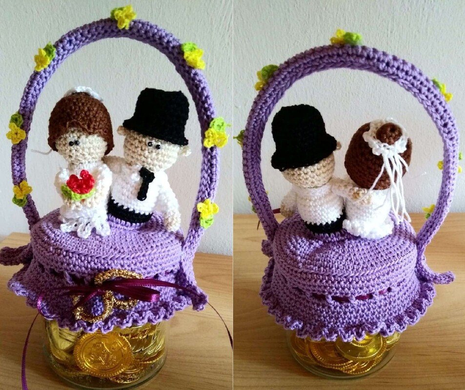 Häkelanleitung das Brautpaar