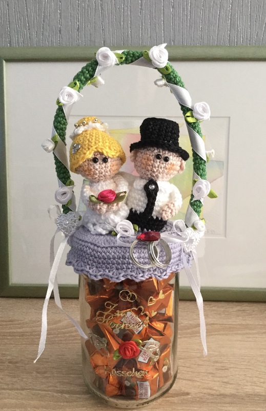 Häkelanleitung das Brautpaar